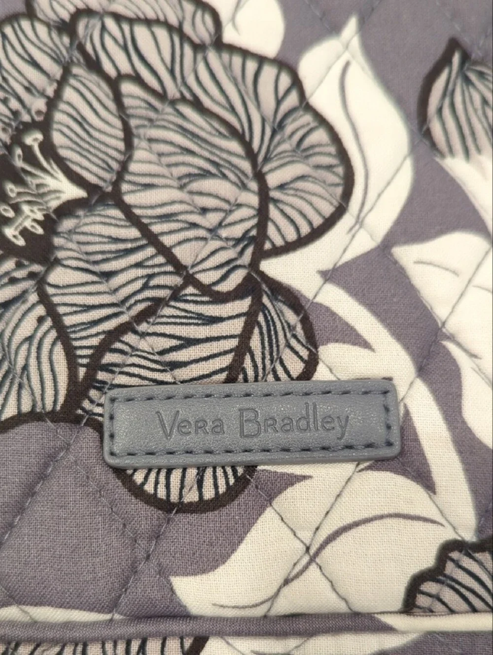 Vera Bradley Lavender Purple Floral Quilted Tablet Sleeve